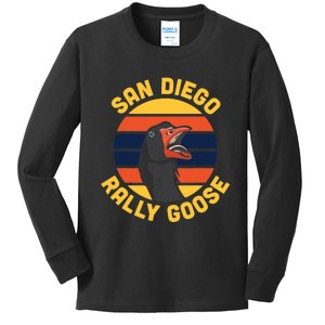 San Diego Rally Goose Kids Long Sleeve Shirt