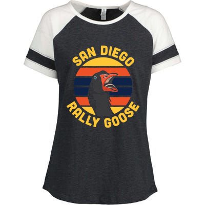 San Diego Rally Goose Enza Ladies Jersey Colorblock Tee