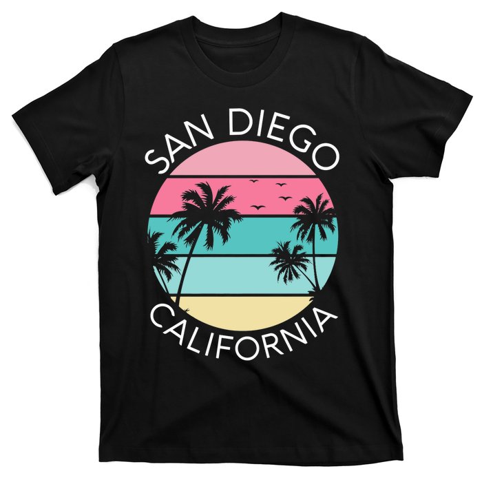 San Diego Retro California Surf Beach SD La Jolla Oceanside Premium T-Shirt