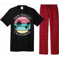 San Diego Retro California Surf Beach SD La Jolla Oceanside Premium Pajama Set