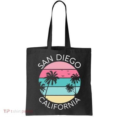San Diego Retro California Surf Beach SD La Jolla Oceanside Premium Bag