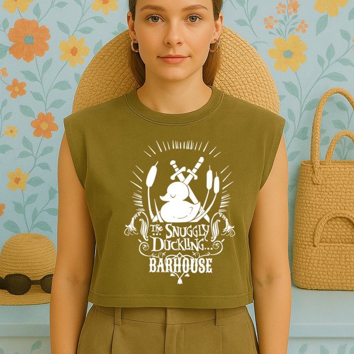 Snuggly Duckling (Ralph Breaks The Internet) Garment-Dyed Women's Muscle Tee