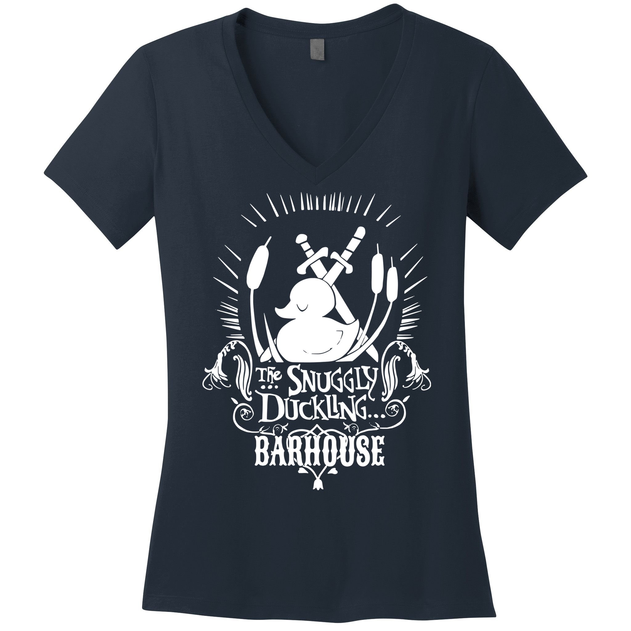 Snuggly Duckling (Ralph Breaks The Internet) Women's V-Neck T-Shirt
