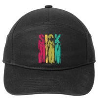 Sick Drip Retro 7-Panel Snapback Hat
