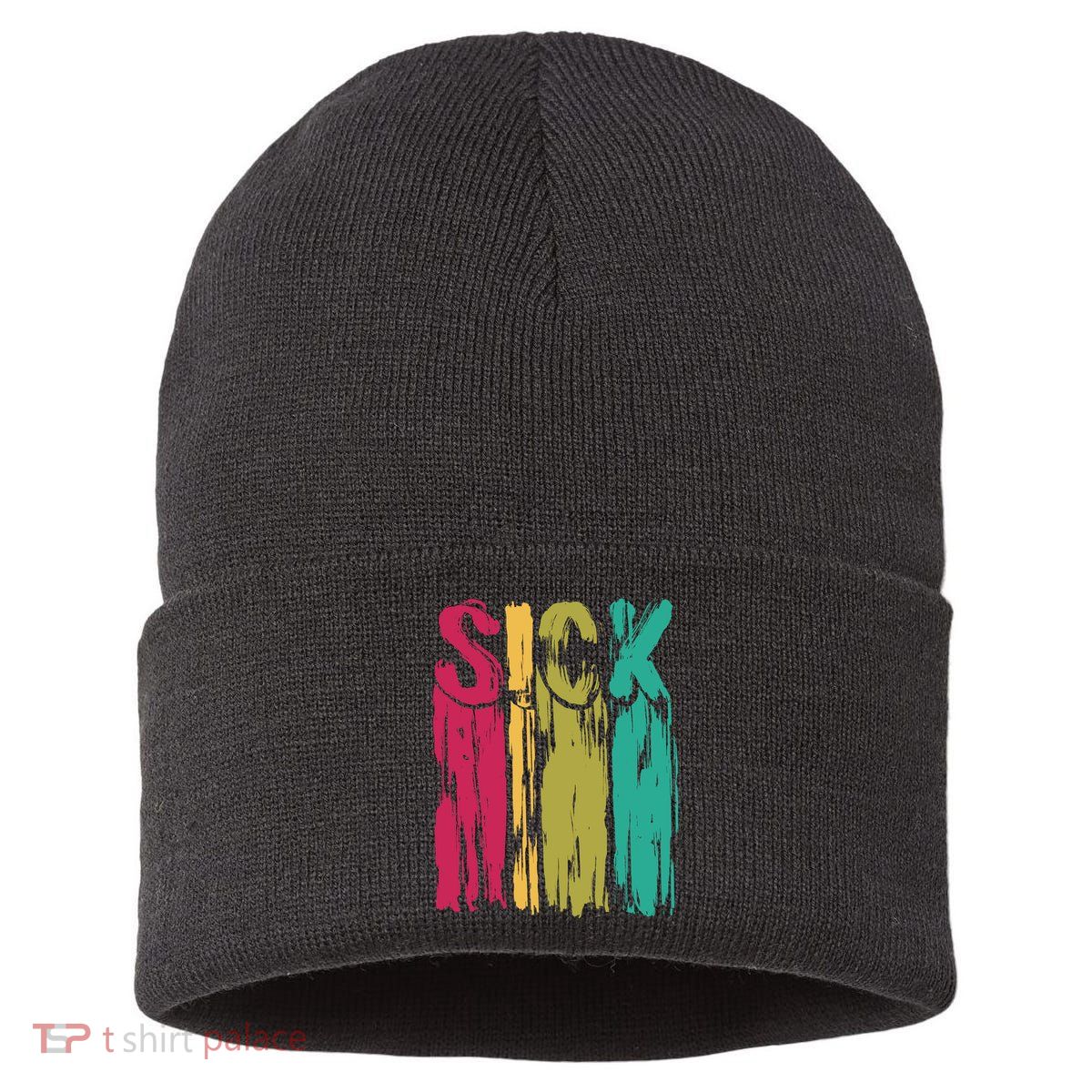 Sick Drip Retro Sustainable Knit Beanie