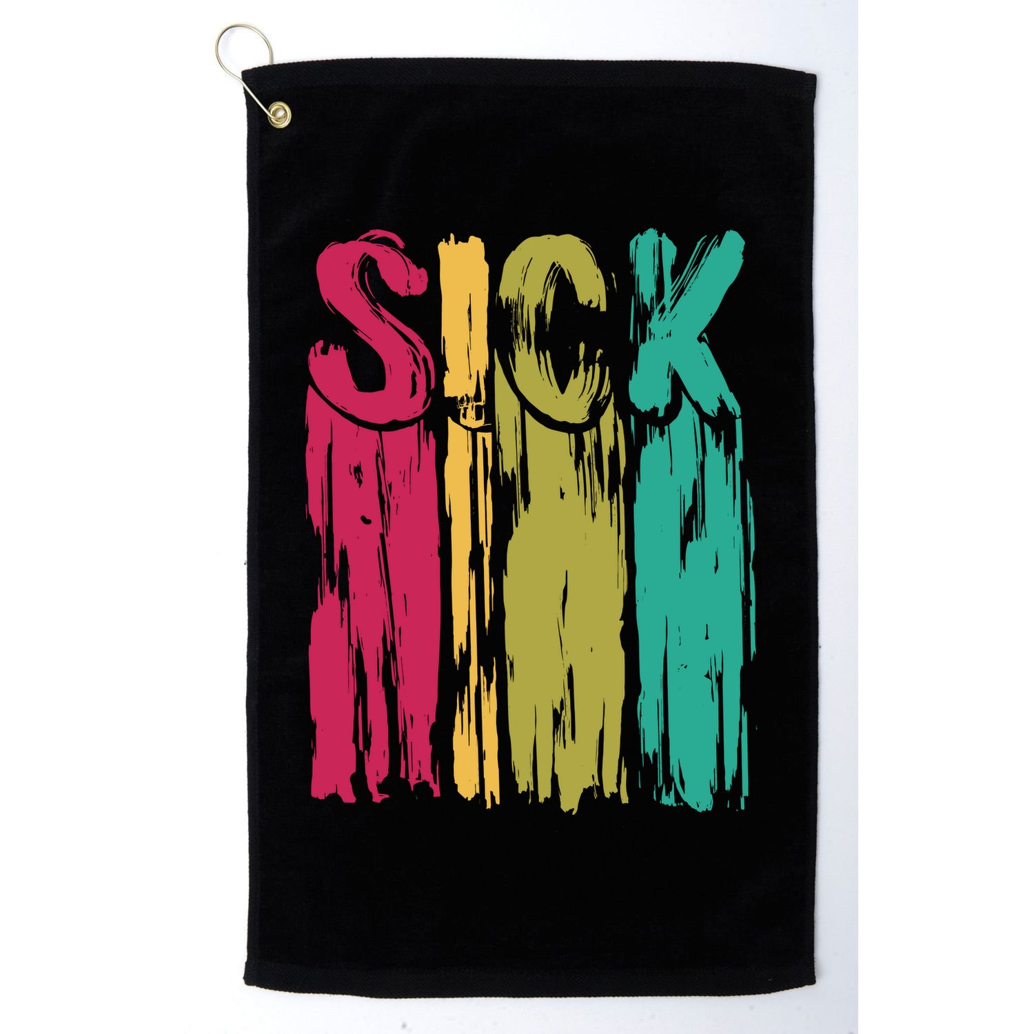 Sick Drip Retro Golf Towel