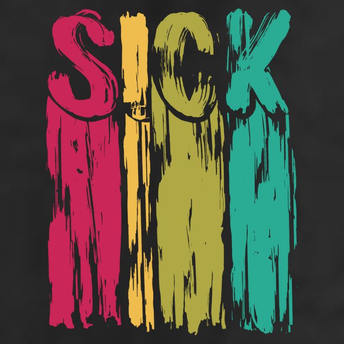 Sick Drip Retro Golf Towel