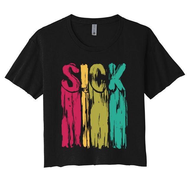 Sick Drip Retro Crop Top