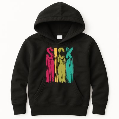 Sick Drip Retro Kids Hoodie
