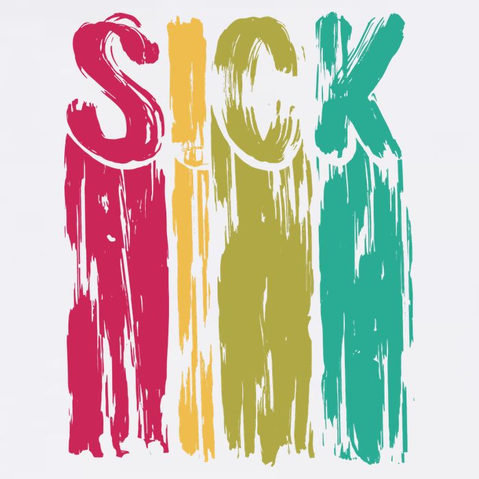 Sick Drip Retro Garment-Dyed Sweatshirt
