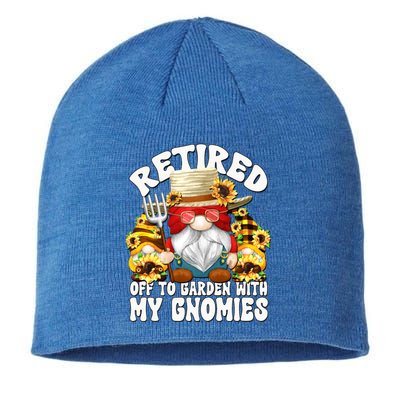 Sunflower Dad Retiret Garden Gnomes For Retired Grandpa Meaningful Gift Sustainable Beanie