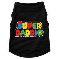 Super Daddio Retro Video Game Fathers Day Dad Gaming Doggie Tank