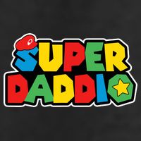 Super Daddio Retro Video Game Fathers Day Dad Gaming Trucker Hat