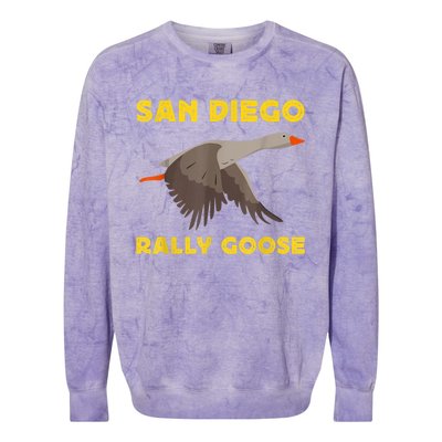 San Diego Rally Goose Colorblast Crewneck Sweatshirt