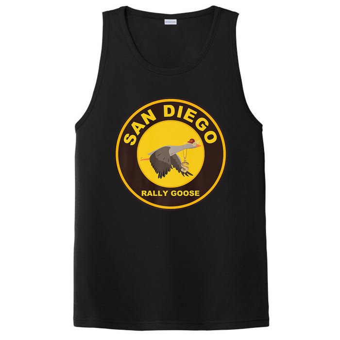 San Diego Rally Goose Bling Circle PosiCharge Competitor Tank