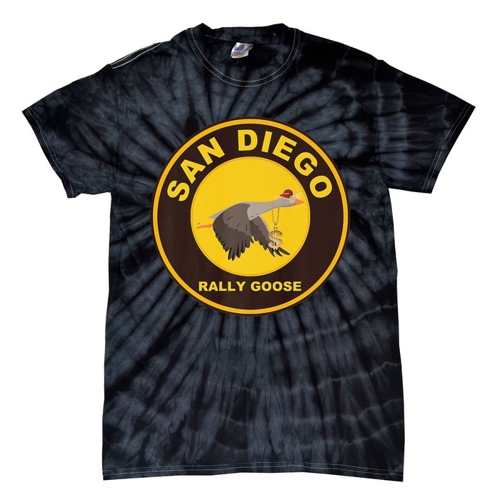 San Diego Rally Goose Bling Circle Tie-Dye T-Shirt