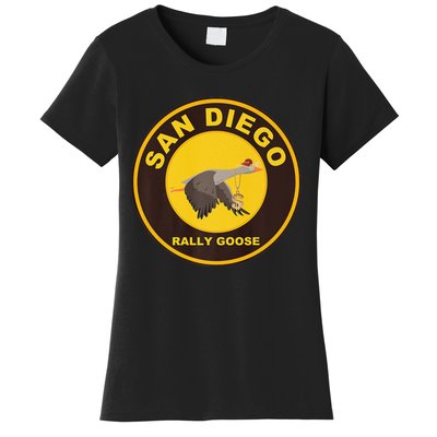 San Diego Rally Goose Bling Circle Women's T-Shirt