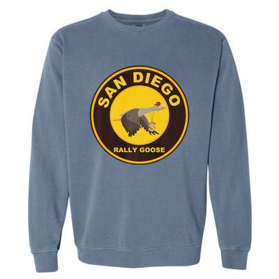 San Diego Rally Goose Bling Circle Garment-Dyed Sweatshirt