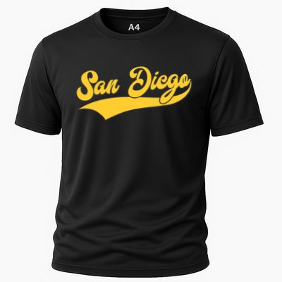 San Diego Retro Throwback Design Classic Performance Shirt