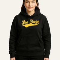 San Diego Retro Throwback Design Classic Hoodie