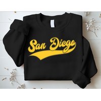 San Diego Retro Throwback Design Classic Sweatshirt