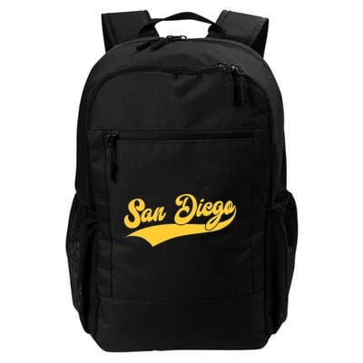 San Diego Retro Throwback Design Classic Backpack