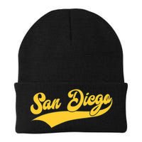 San Diego Retro Throwback Design Classic Beanie