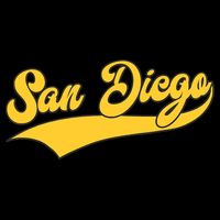 San Diego Retro Throwback Design Classic Flatbill Hat