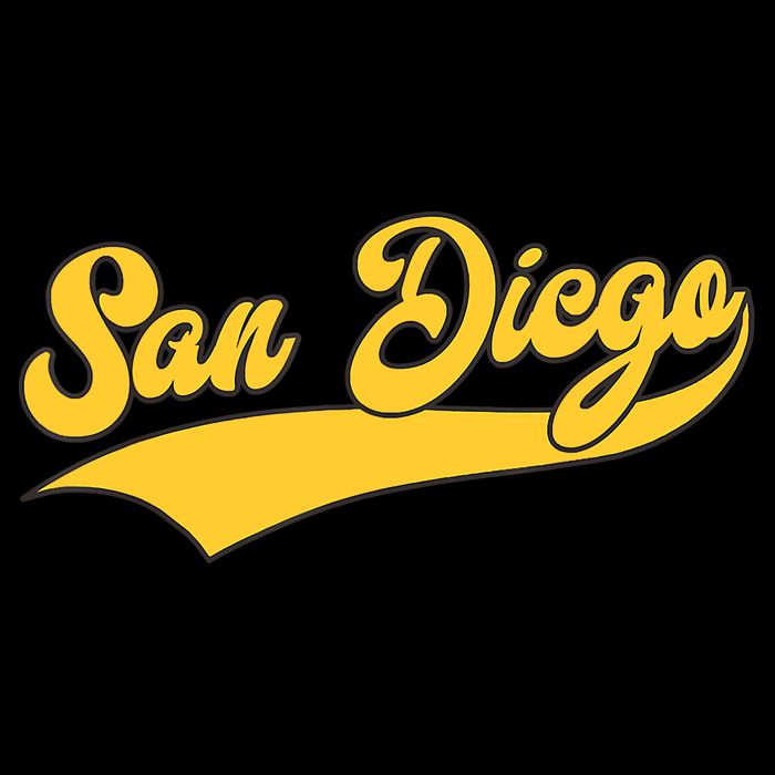 San Diego Retro Throwback Design Classic Flatbill Hat
