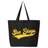 San Diego Retro Throwback Design Classic 25L Jumbo Tote