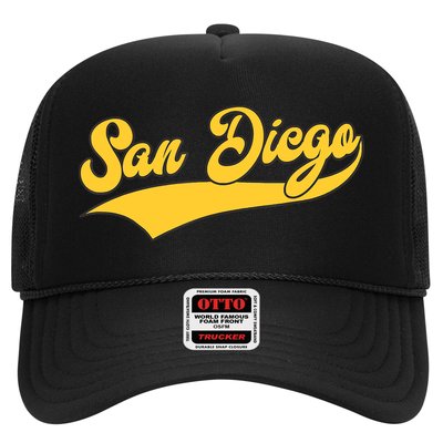 San Diego Retro Throwback Design Classic Trucker Hat