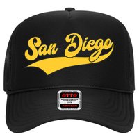 San Diego Retro Throwback Design Classic Hat