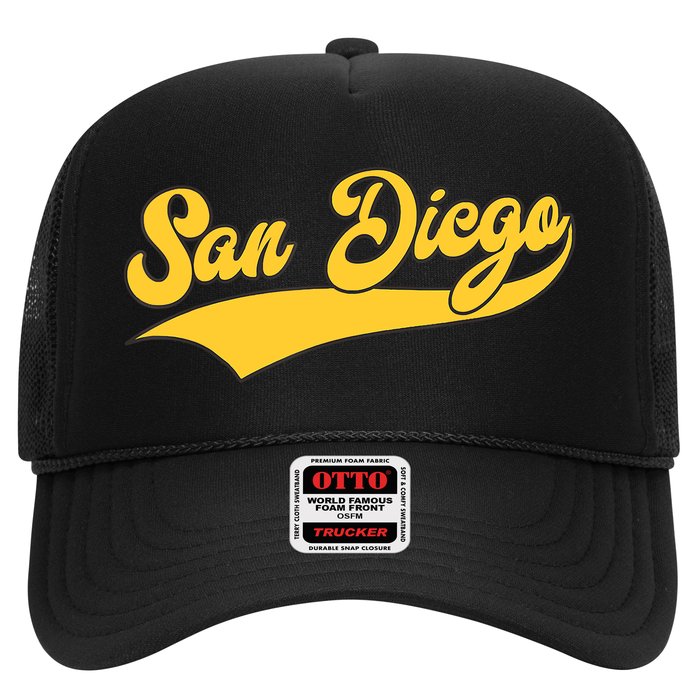 San Diego Retro Throwback Design Classic Hat