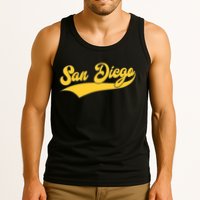 San Diego Retro Throwback Design Classic Tank Top