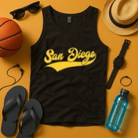 San Diego Retro Throwback Design Classic Tank Top
