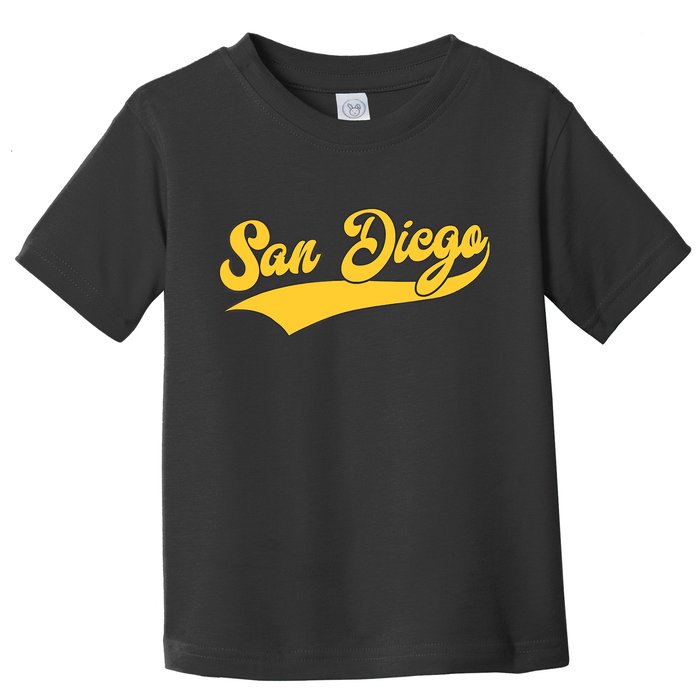 San Diego Retro Throwback Design Classic Toddler T-Shirt