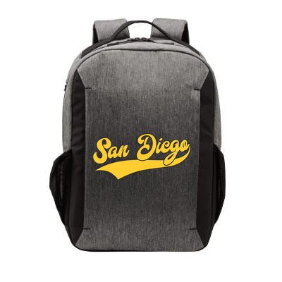 San Diego Retro Throwback Design Classic Vector Backpack