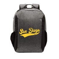San Diego Retro Throwback Design Classic Vector Backpack