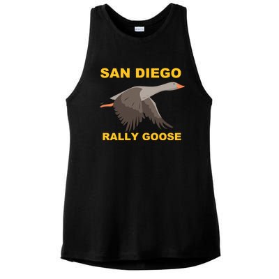 San Diego Rally Goose LFGSD Baseball Ladies PosiCharge Tri-Blend Wicking Tank