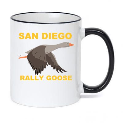 San Diego Rally Goose LFGSD Baseball 11oz Black Color Changing Mug