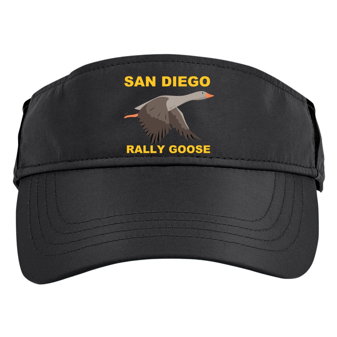 San Diego Rally Goose LFGSD Baseball Adult Drive Performance Visor