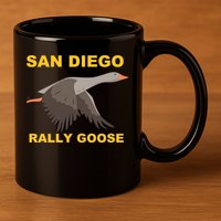 San Diego Rally Goose LFGSD Baseball 11oz C Handle Ceramic Mug