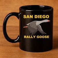 San Diego Rally Goose LFGSD Baseball 11oz C Handle Ceramic Mug