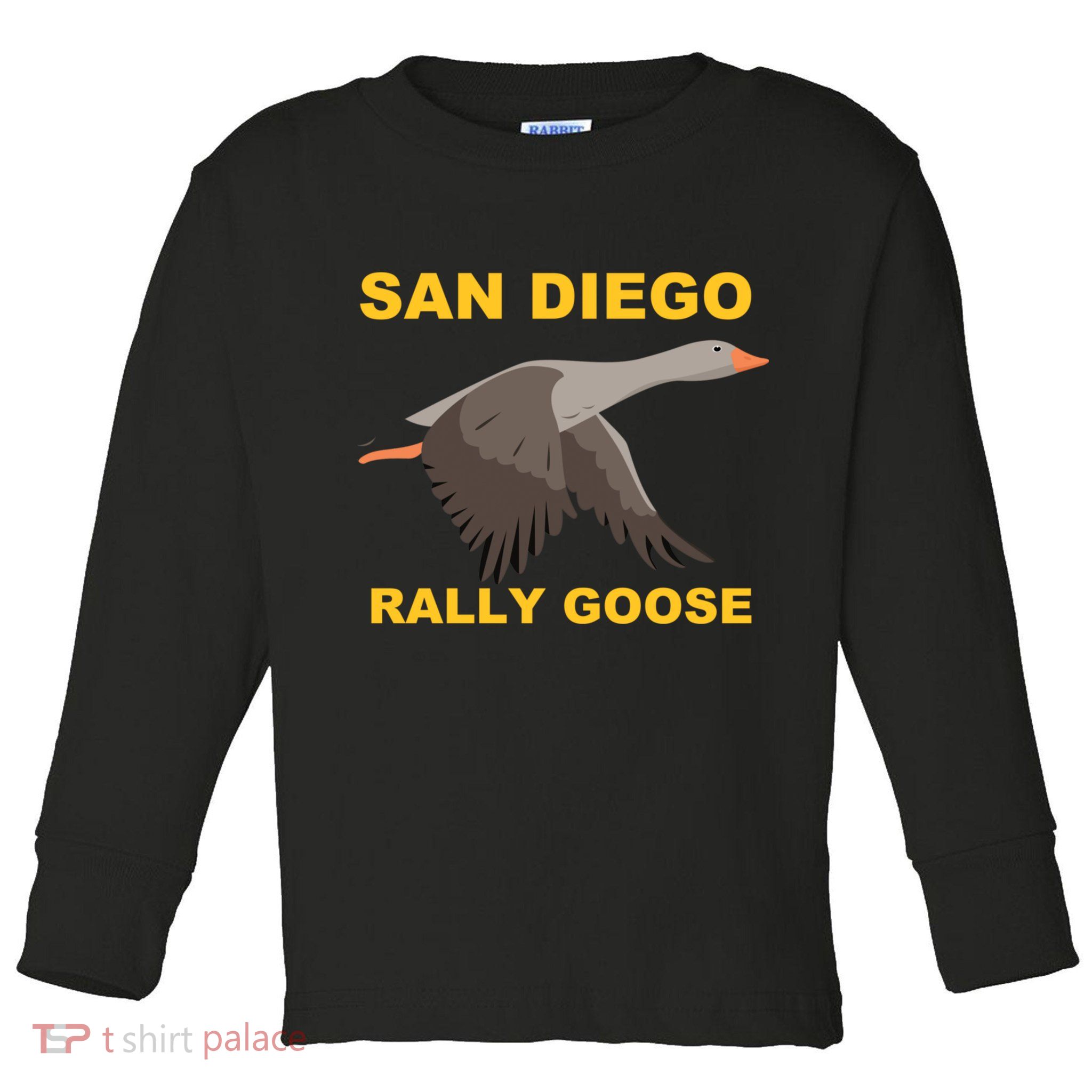 San Diego Rally Goose LFGSD Baseball Toddler Long Sleeve Shirt