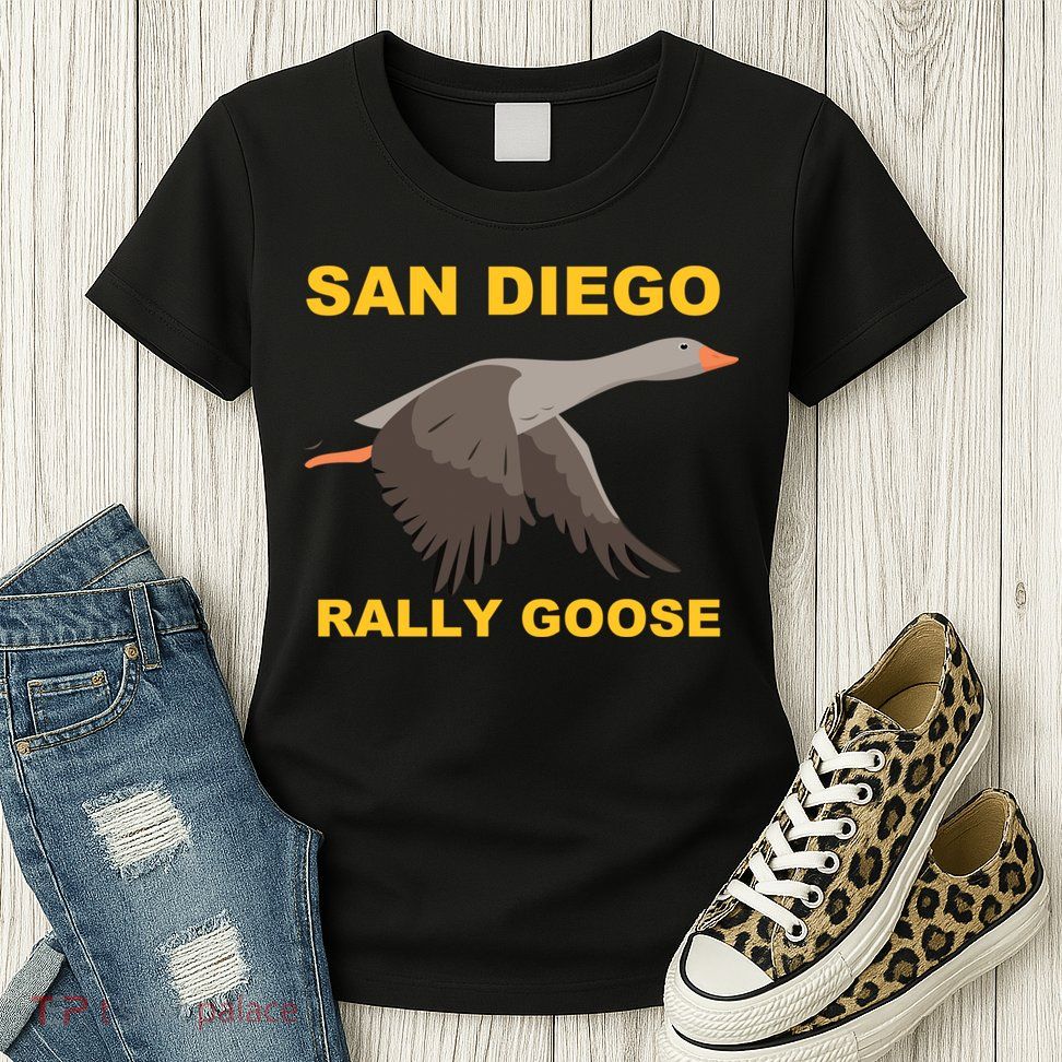 San Diego Rally Goose LFGSD Baseball Womens T-Shirt