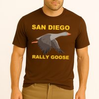 San Diego Rally Goose LFGSD Baseball Cooling Performance Crew T-Shirt