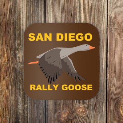 San Diego Rally Goose LFGSD Baseball Coaster