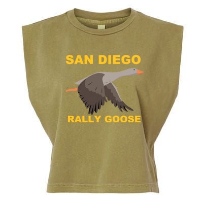 San Diego Rally Goose LFGSD Baseball Garment-Dyed Women's Muscle Tee