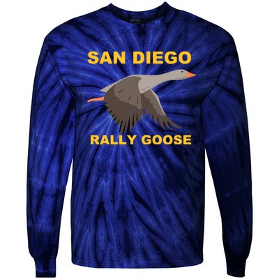 San Diego Rally Goose LFGSD Baseball Tie-Dye Long Sleeve Shirt