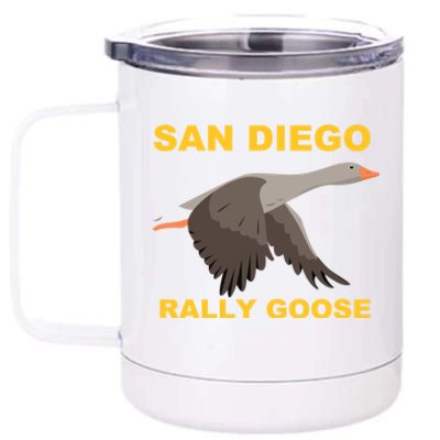 San Diego Rally Goose LFGSD Baseball 12 oz Stainless Steel Tumbler Cup